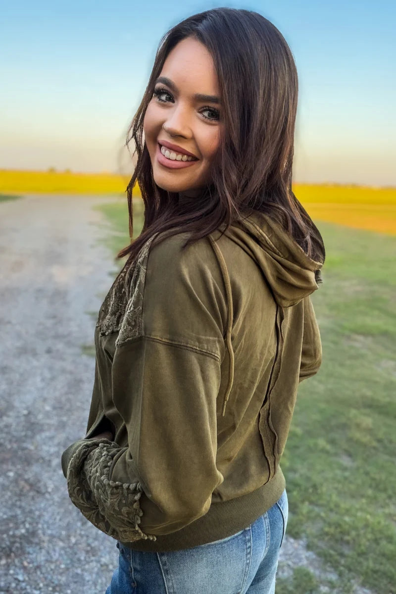 Sterling Kreek Tooled Frontier Hoodie