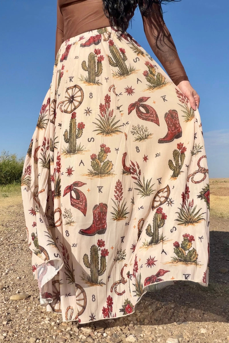 Homestead Honey Maxi skirt