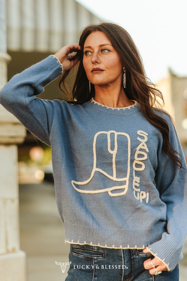 L&B Saddle Up Sweater
