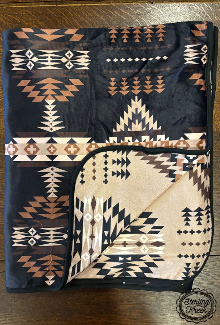 Aztec in Austin Super Soft Blanket