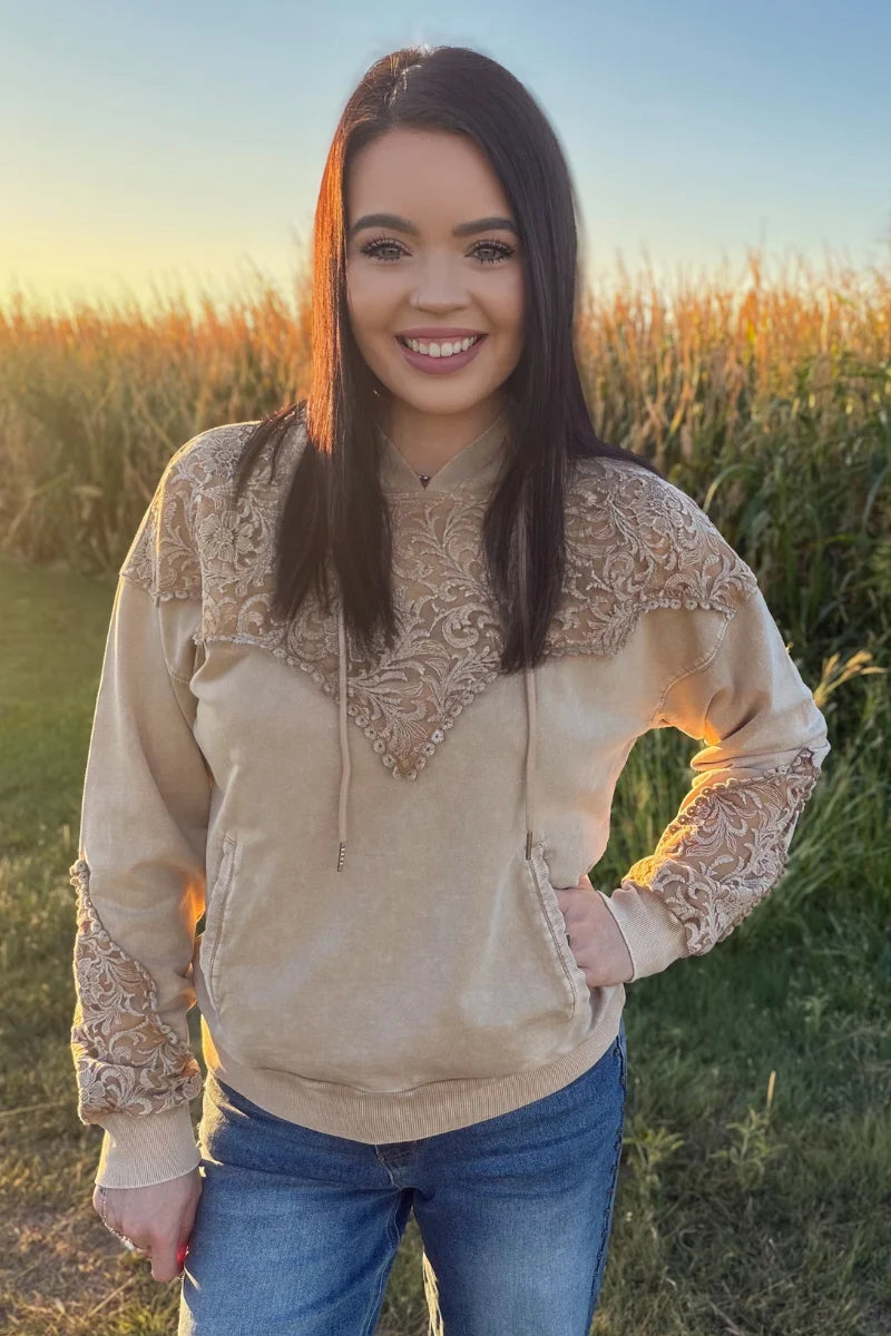 Sterling Kreek Tooled Frontier Hoodie